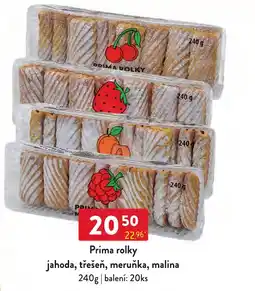 Qanto Prima rolky jahoda, třešeň, meruňka, malina nabídka