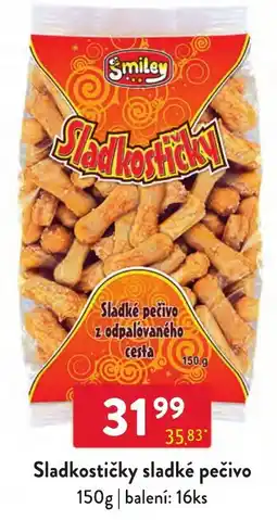 Qanto Smiley sladkostický sladké pečivo nabídka