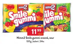 Qanto Nimm2 smile gummi ovocné sour nabídka