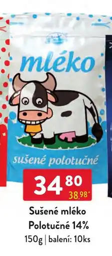Qanto mléko sušené polotučné nabídka