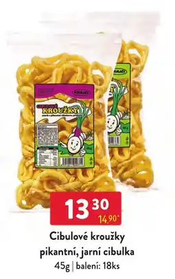 Qanto Kraji cibulové kroužky pikantní jarní cibulka nabídka