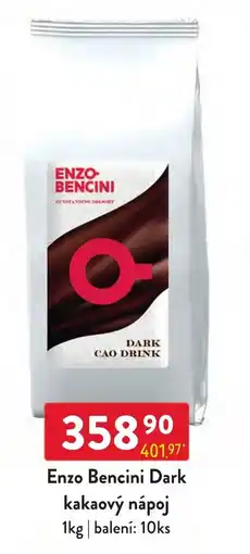 Qanto Enzo Bencini Dark kakaový nápoj nabídka