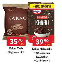 Qanto Dr.Oetker Kakao Holandské nabídka