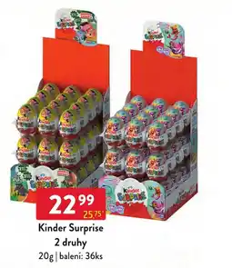 Qanto Kinder Surprise nabídka