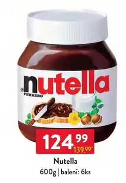 Qanto Nutella nabídka