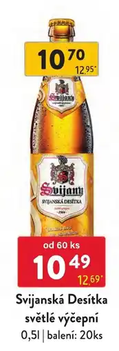 Qanto Svijany Svijanská Desítka nabídka
