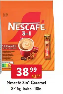Qanto Nescafe 3in1 Caramel nabídka