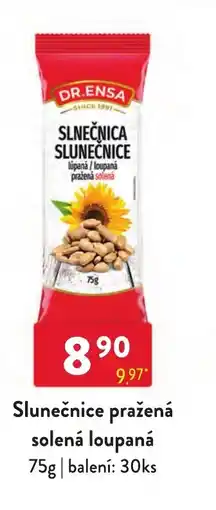 Qanto Dr. Ensa slunečnice pražená solená loupaná nabídka