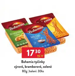 Qanto Bohemia tyčinky sýrové, bramborové, solené nabídka