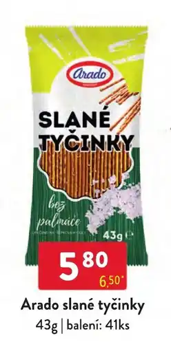 Qanto Arado slané tyčinky nabídka