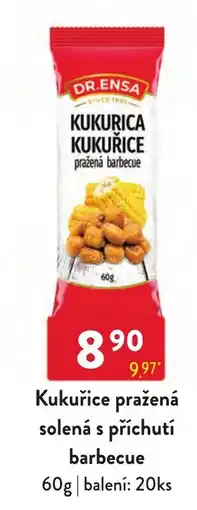 Qanto Dr. Ensa kukurice pražená barbecue nabídka