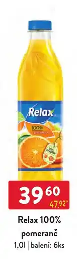 Qanto Relax 100% pomeranč nabídka