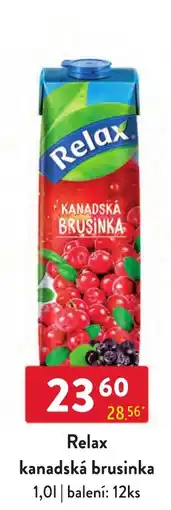 Qanto Relax kanadská brusinka nabídka