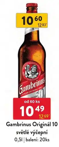 Qanto Gambrinus Originál 10 nabídka