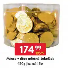 Qanto Mince v dóze mléčná čokoláda nabídka