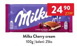 Qanto Milka cherry cream nabídka