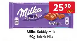 Qanto Milka Bubbly milk nabídka