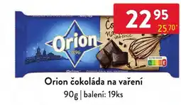 Qanto Orion čokoláda na vaření nabídka
