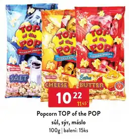 Qanto Popcorn TOP of the POP nabídka