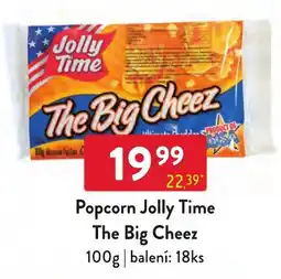Qanto Popcorn Jolly Time The Big Cheez nabídka