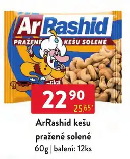 Qanto ArRashid kešu pražené solené nabídka