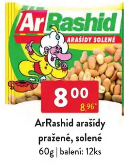 Qanto ArRashid arašidy pražené, solené nabídka