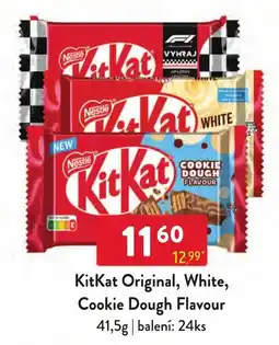 Qanto KitKat Original, White, Cookie Dough Flavour nabídka