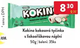 Qanto Kokino kokosová tyčinka s liskooříškovou náplní nabídka