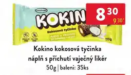 Qanto Kokino kokosová tyčinka nabídka