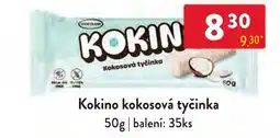 Qanto Kokino kokosová tyčinka nabídka