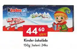 Qanto Kinder čokoláda nabídka