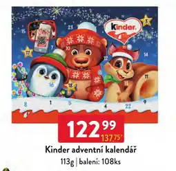 Qanto Kinder adventní kalendář nabídka