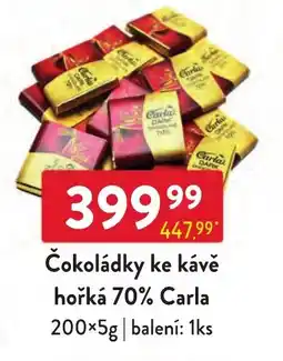 Qanto Carla hořká 70% nabídka
