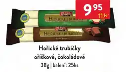 Qanto Dobre hořické trubičky oříškové, čokoládové nabídka