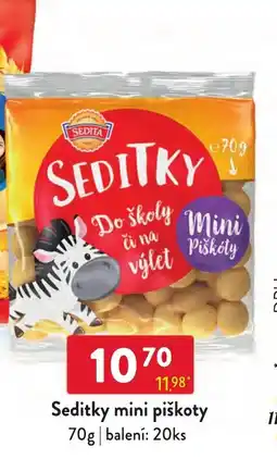 Qanto Seditky mini piškoty nabídka