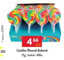 Qanto Lízátko Round duhové nabídka