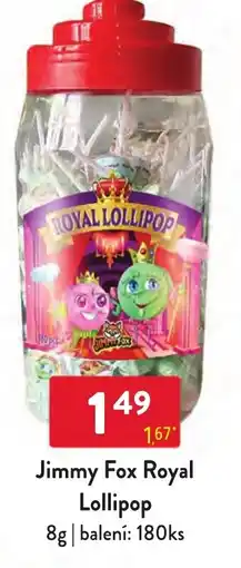 Qanto Jimmy Fox Royal Lollipop nabídka