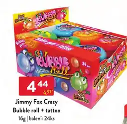 Qanto Jimmy Fox crazy bubble roll + tattoo nabídka