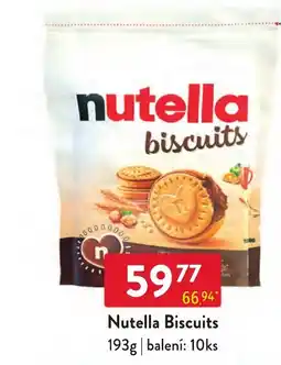 Qanto Nutella biscuits nabídka