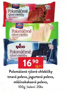 Qanto Racio polomáčené rýžové chlebíčky nabídka