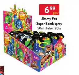Qanto Jimmy Fox Super Bomb spray nabídka