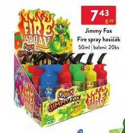 Qanto Jimmy Fox fire spray hasičák nabídka