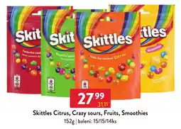 Qanto Skittles Citrus, Crazy sours, Fruits, Smoothies nabídka