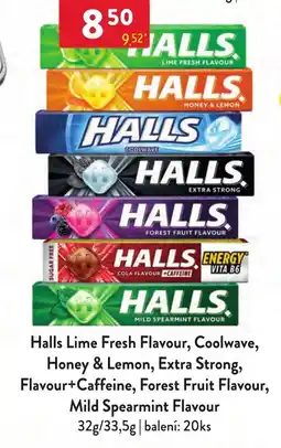 Qanto Halls Lime Fresh Flavour nabídka