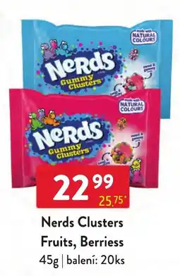 Qanto Nerds Gummy Clusters Fruits, Berriess nabídka