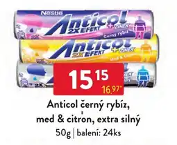Qanto Anticol černý rybíz, med & citron, extra silný nabídka