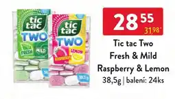Qanto Tic tac Two Fresh & Mild Raspberry & Lemon nabídka