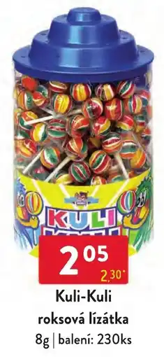 Qanto Kuli-Kuli roková lízátka nabídka