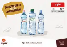 Qanto Rajec - Kyslík, Jemně sycená, Nesycená nabídka