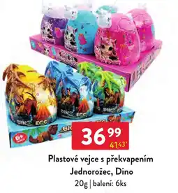 Qanto Jednorozec, Dino nabídka